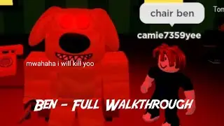 Ben - Full Walkthrough ( Roblox Story )