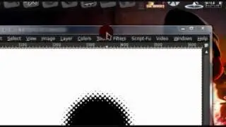 How to make a halftone effect in GIMP
