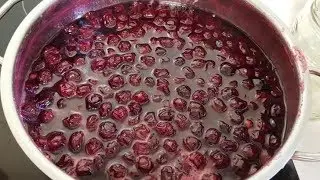 Олчали мураббо тайерланиши ☆  Варенье из  вишни в собственном соку 👍
