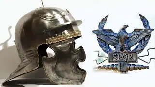 Roman helmet of the legionnaire. Forging of the armor