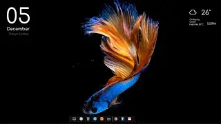 How to make your desktop look cool | Customize your desktop look awesome windows |  Online IT Ghor🔥🔥