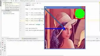 5. Draw geometric shapes on images in OpenCV Python