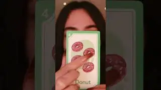 quick word association 🍩 🍟 #asmrvideo