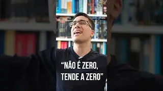 “Não é zero, tende a zero” #matematica #matemática #calculo #cálculo