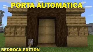 Minecraft Bedrock PS4: Porta Automatica 3x2