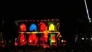 Jerusalem.  Light show.  2013