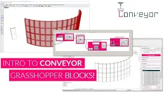 Conveyor Tutorial - Importing Blocks to Revit with Grasshopper