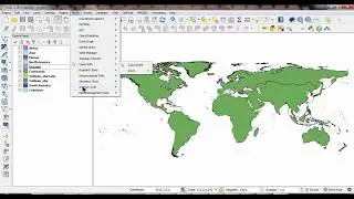 GQIS Enabling missing vector menu