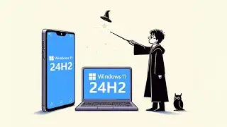 Windows11 24H2 “手机连接” 的功能比想象的更强大 | 更新 | 升级 | 手机 | Android | 下载 | 开始菜单 | 摄像头 | 手机镜像 | 电脑 | 知识 | 远程控制
