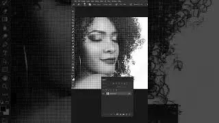 How to Create Halftone effect in Photoshop on any image । Dotted effect tutorial। #photoshoptutorial