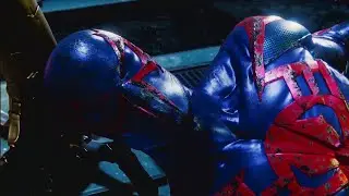 Spider-Man - Spider-Man 2099 Black Suit In All Cinematics Pt. 1