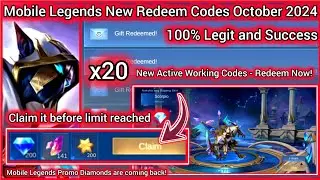 Mobile Legends Redeem Codes October 26 2024 - 20 MLBB Codes + Saan pwede makakuha ng ML Redeem Codes