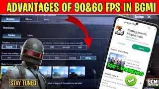 ADVANTAGES OF 90 FPS IN BGMI | BATTLEGROUNDS MOBILE INDIA