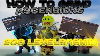 [AUT] How to Level up / Grind Ascensions FAST in Summer Update Part 3 (NO LONGER WORKS)