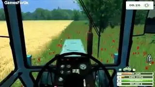 Žaidžiam Farming simulator MAP MALINKA
