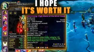 You Won't Believe How Much I Paid For This Lich King Weapon