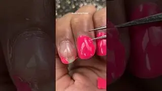POV: Regina George peeling her PINK Nails cuz sh Angry ab protein bar 😂💅🏽Satisfying Removal ASMR