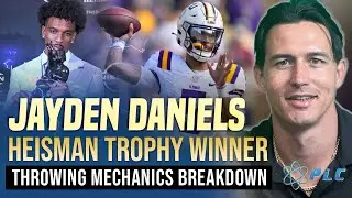 Jayden Daniels 2024 Heisman Trophy Winner Throwing Mechanics Breakdown (With Training Exercises)