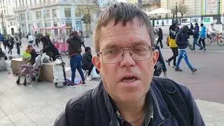 Blandad musik på Marseilles gator