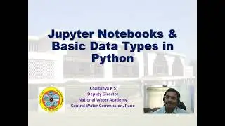 Jupyter Notebooks & Basic Data Types in Python