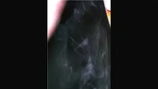 Силуэт в дыму