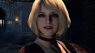 Resident Evil 4  Remake 2023 Ashley  Silent hill Costume Gameplay Attack  on Leon  4K RTX 2070 Max Q