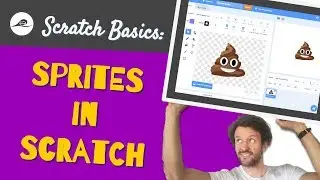 Scratch Sprites for Beginners | How to Make, Draw, Upload and Download Sprites in Scratch 3