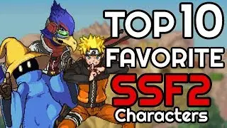 MY Top 10 Favorite SSF2 Characters [SSF2 1.0.3]