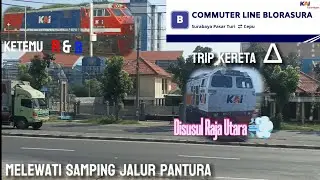 First Time!!! merasakan sensasi jalur Pantura naik KA CL BloraSura!