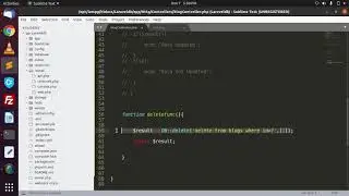 Tutorial 5: Delete data with Raw Queries | Laravel