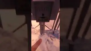 снег