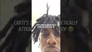 Bruh what is UP with Carti’s dreads 💀😂 #carti #playboicarti #kanyewest #rap #memes #funny