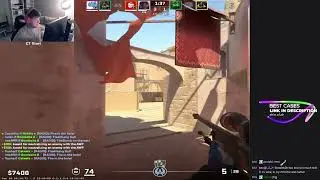 twitch reacts to s1mple 2 meta kills! (CS2)