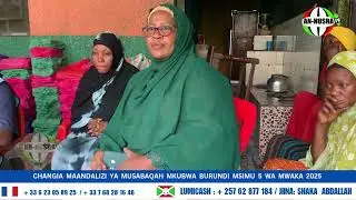 UGAWAJI WA DAFTARI KWA WATOTO YATIMA BUYENZI BARABARA YA 9 NAMBARI 1
