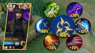 NEW META! CLINT BEST BURST CRIT DAMAGE HACK!! (RECOMMENDED) BEST DAMAGE BUILD!🔥 - Mobile Legends