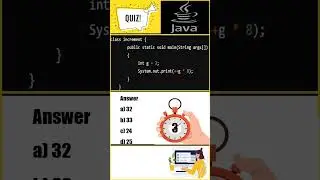 1- Java Multiple Choice Quiz with explanation | Java Programming Quiz | 