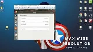 Maximise Ubuntu Resolution - VMWare