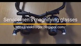 Servicemen's magnifying glasses