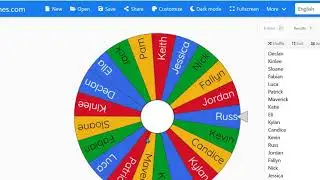 Wheel of Names Website