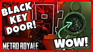 BLACK KEY DOOR FOUND IT Metro Royale! SOMETHING CRAZY HAPPENS! | PUBG MOBILE Metro Royale