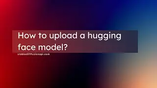How to upload a model from hugging face using the 'Upload Model' option?