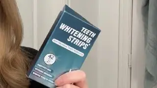 Teeth Whitening Strips for Sensitive Teeth Review, A quick explanation and demo