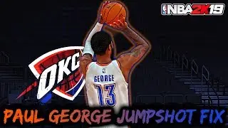 Paul George Jumpshot Fix - NBA 2K19
