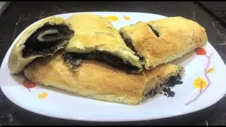 САМЫЙ ВКУСНЫЙ МАКОВЫЙ РУЛЕТ простой рецепт к чаю
