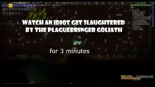 Plaguebringer Goliath as Rogue Class - Terraria Calamity Mod || Watch a noob at Terraria suck