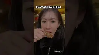 RESTO VS SUPERMARKET #shorts #switzerland #biayamakan #meals