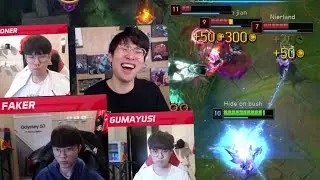 【隨機】Faker「又」用中路凱莎拯救世界！- LoL英雄聯盟
