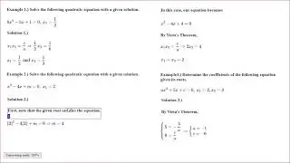 Vieta's Theorem 2021 06 28 10 13 59