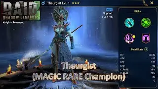 [*/\*] RAID: Shadow Legends - Unlocking Theurgist (MAGIC RARE Champion)