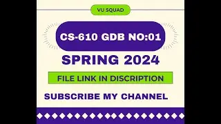 CS-610 GDB NO